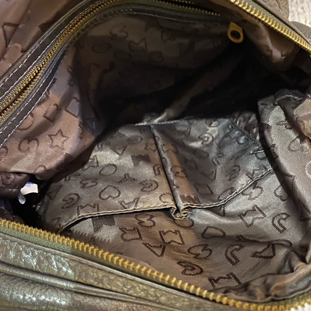 Marc by Marc Jacobs leather metallic handbag - Picture 7 of 8